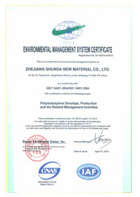 certificate of zhejiang name brand